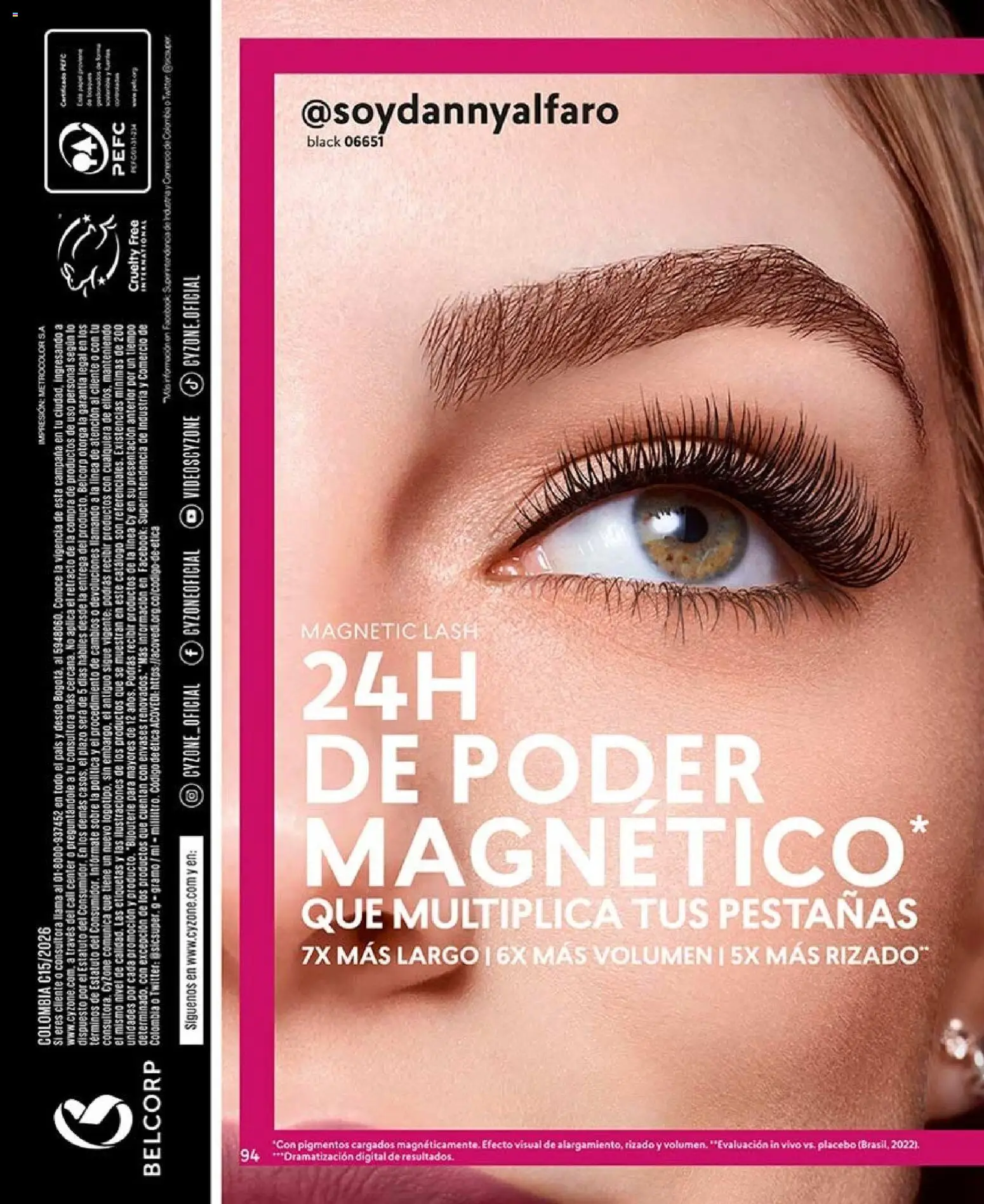 CyZone revista - valida desde el 07/09/2026 | Página: 106 | Productos: Sobre