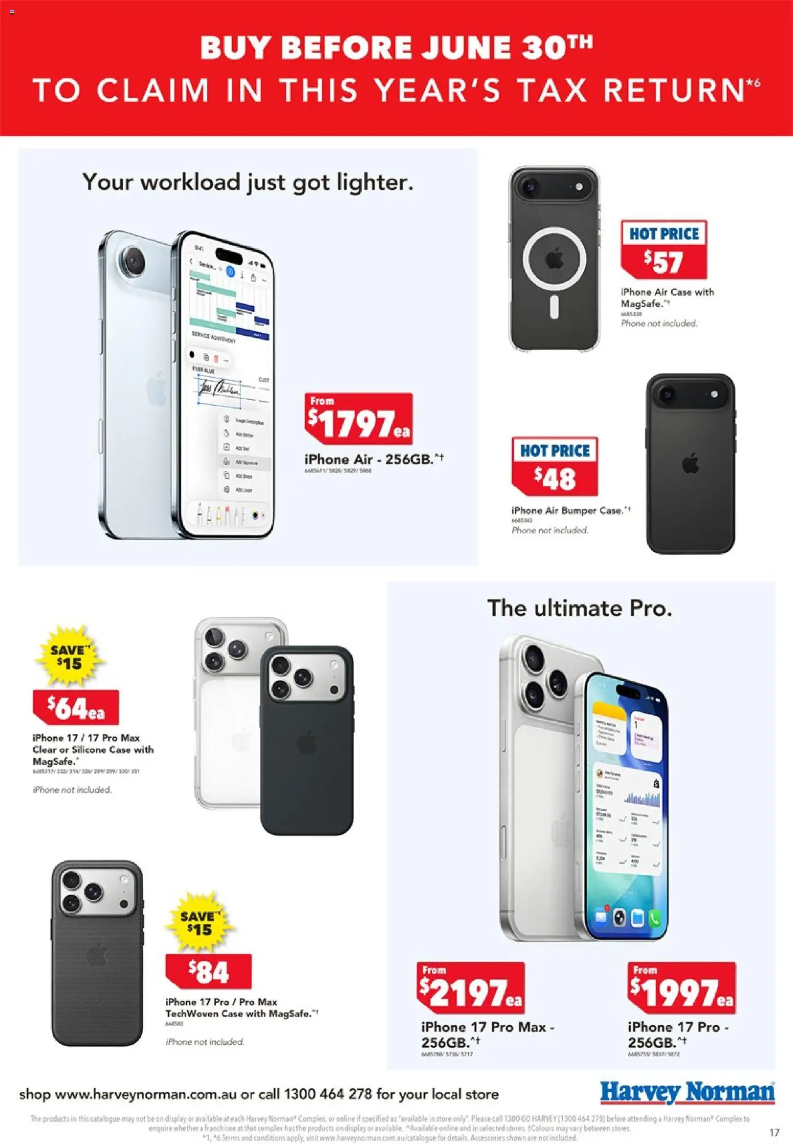 Harvey Norman catalogue - valid from 05.06.2026 | Page: 17 | Products: Phone, Iphone, Case