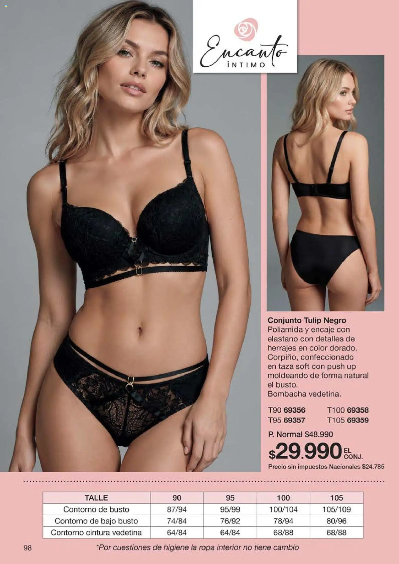 Gigot catálogo │ válido desde el 29/09/2026 | Página: 98 | Productos: Bombacha, Conjunto, Taza, Ropa interior