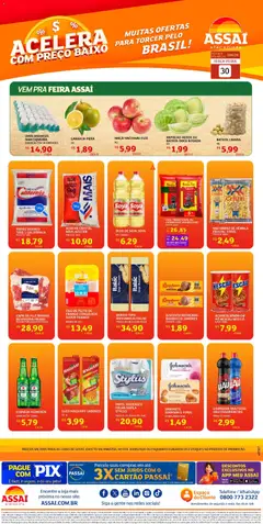 Assaí Atacadista ofertas - GO - Pré-Visualização do folheto da loja Assaí Atacadista, válido de 30/06/2026