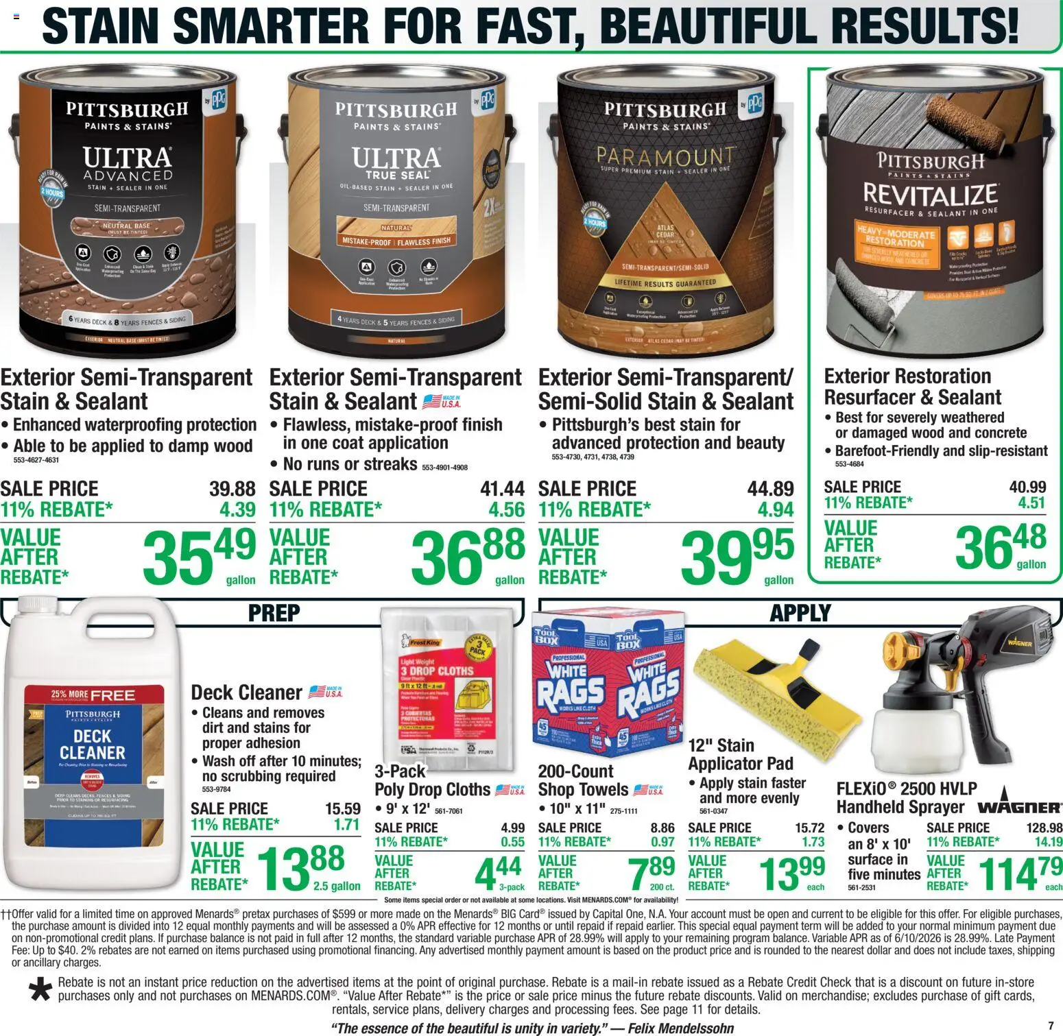 Menards - Weekly Ad - valid from 07/08/2026 | Page: 10 | Products: Sealant, Coat, Weight