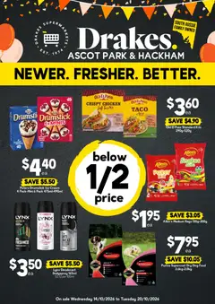 Preview of Drakes catalogue Ascot Park & Hackham - valid from 14/10/2026