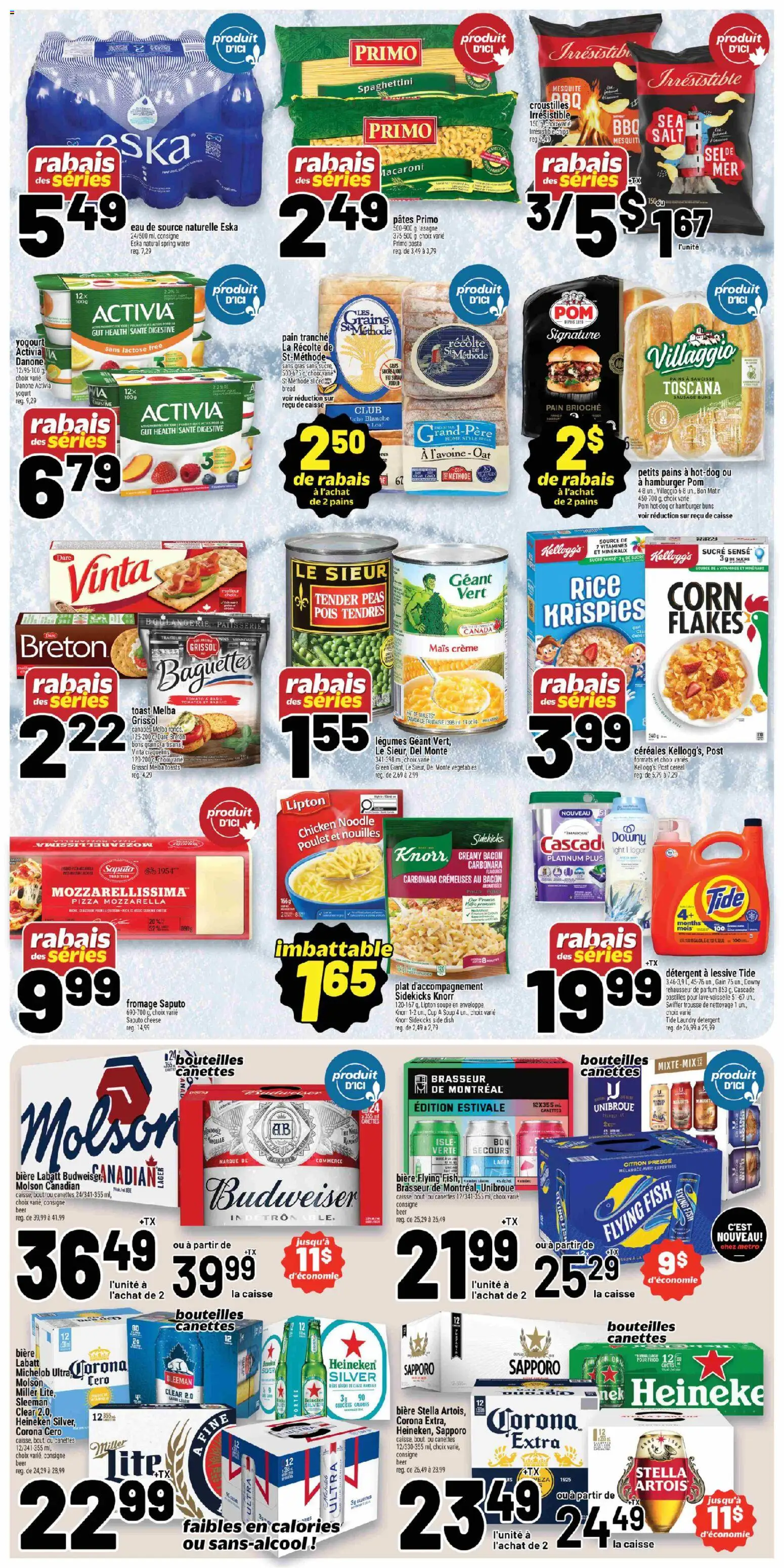 Metro flyer valid from 16.04.2026 | Page: 3 | Products: Rice, Flakes, Cheese, Chicken