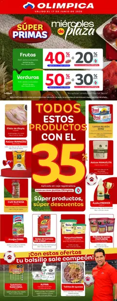 Olímpica catálogo -  Vista previa de la revista de la tienda Olímpica valido desde el 17.06.2026