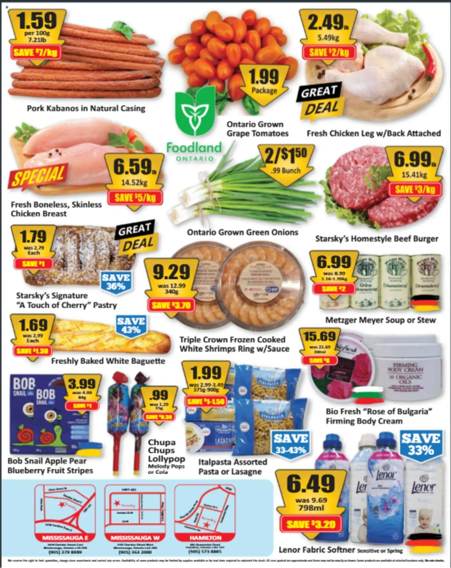 Starsky flyer valid from Sep 3, 2026 | Page: 2 | Products: Beef, Kabanos, Pork, Tomatoes
