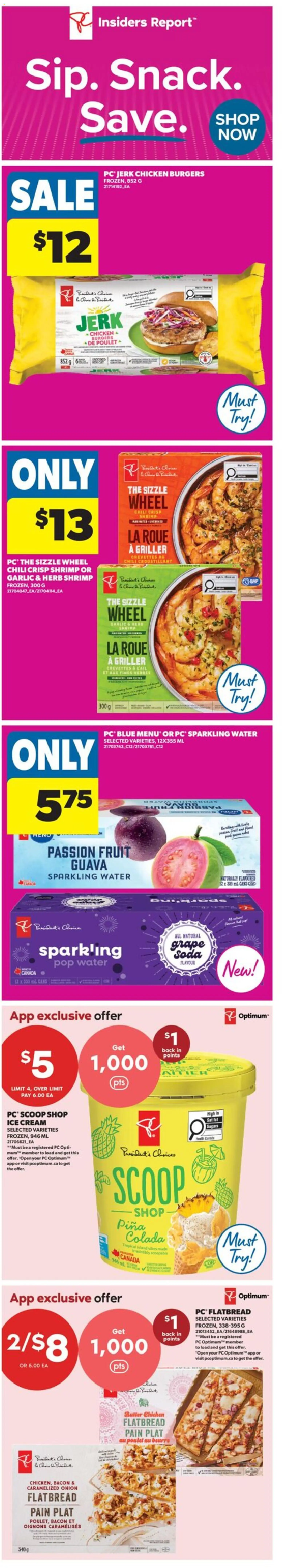 Real Canadian Superstore flyer valid from 14.05.2026 | Page: 2 | Products: Cream, Ice cream, PC, Butter