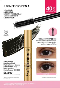Vista previa Avon -  Campaña 6/2026 válido desde el 01.06.2026 | Página: 8 | Productos: Cepillo, Máscara