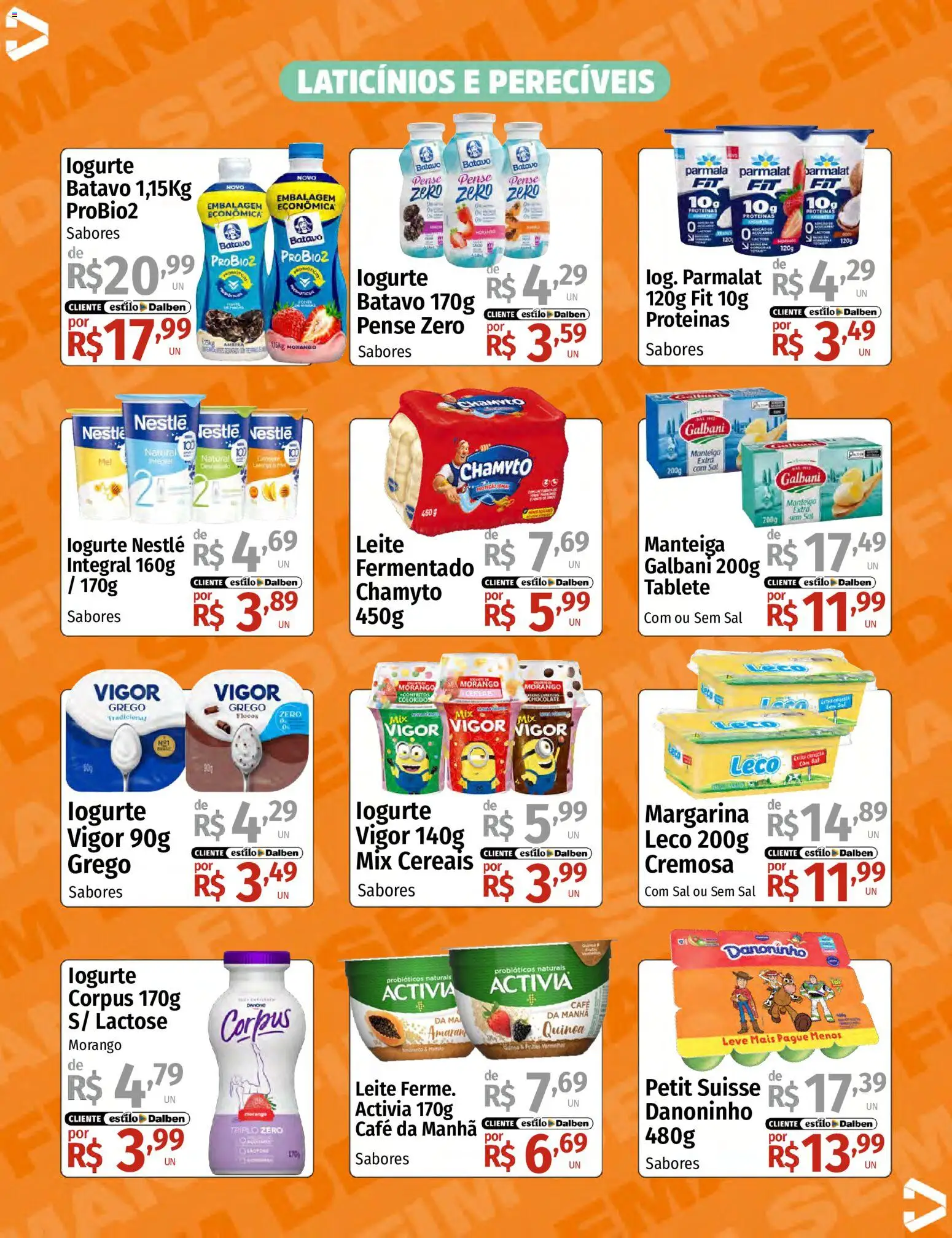 Supermercado Dalben Folheto - válido de 26/06/2026 | Página: 8 | Produtos: Quinoa, Manteiga, Cereais, Sal