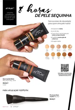 Mary Kay - Catálogo Maio 2026 - Pré-Visualização do folheto da loja Mary Kay, válido de 01.05.2026 | Página: 16 | Produtos: Pincel, Base