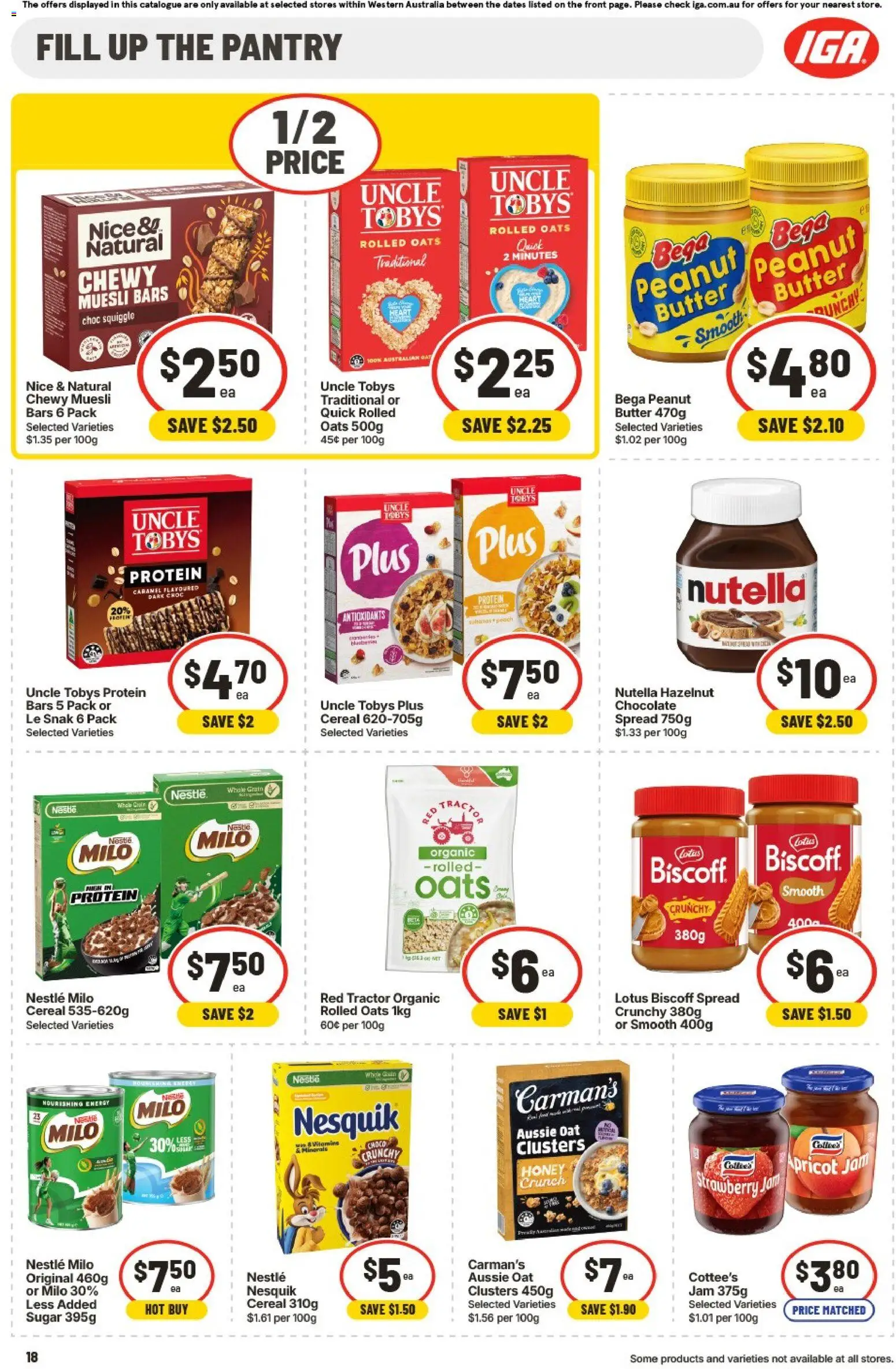 IGA catalogue - valid from 20.05.2026 | Page: 21 | Products: Chocolate, Honey, Oats, Cereal