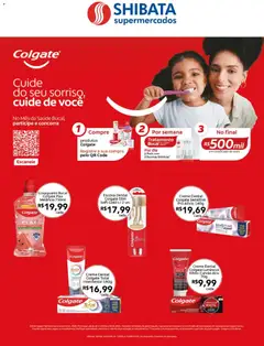 Shibata ofertas Colgate - Pré-Visualização do folheto da loja Shibata, válido de 15/09/2026