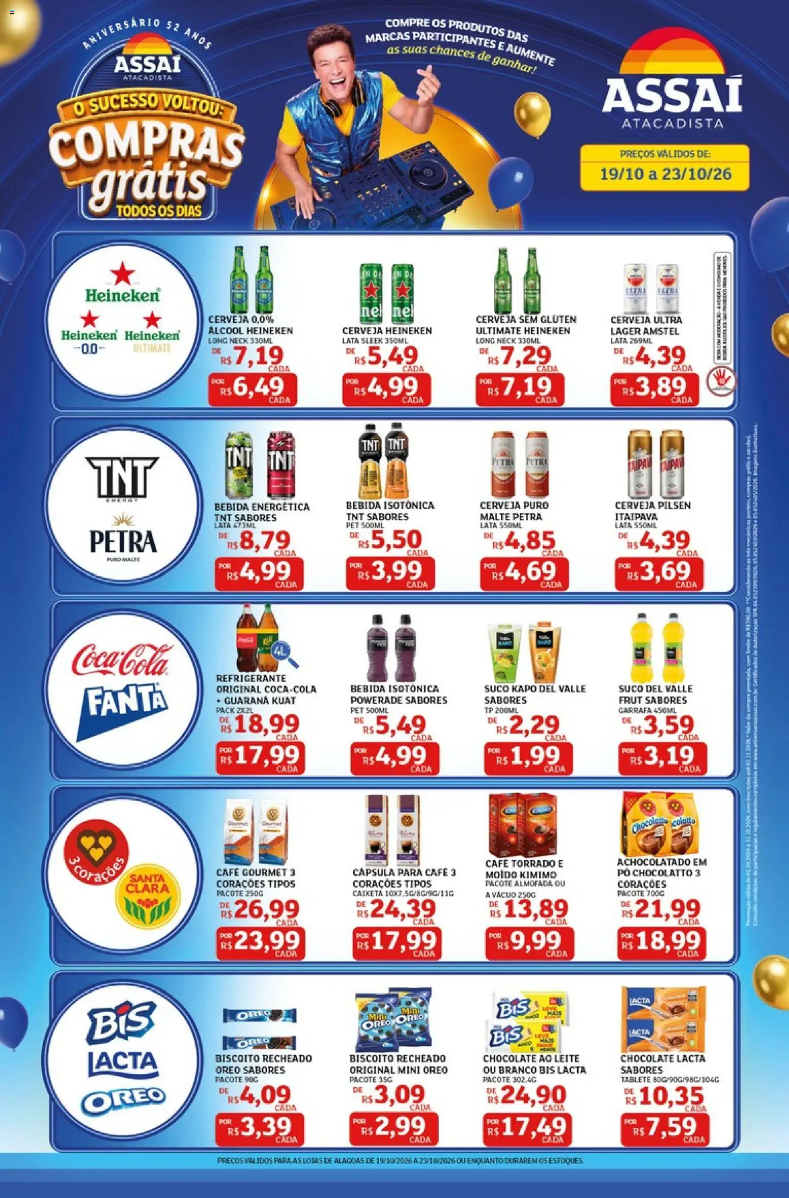 Assaí Atacadista Folheto - válido de 19/10/2026 | Página: 1