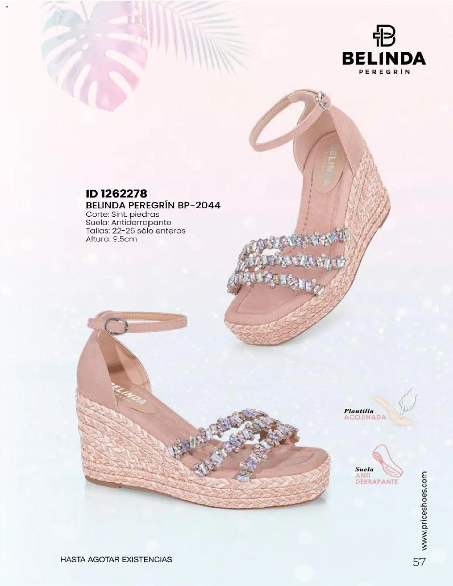 Nuevas ofertas de Price Shoes válidas en toda la República Mexicana desde el 23/06/2026. ¡Encuentra las mejores ofertas en Price Shoes catálogo Sandalias 2026! | Página: 57