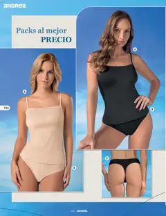 Vista previa de Andrea catálogo Lencería & vestir interior, nuevo folleto de la tienda, válido en México a partir del 24.05.2026 | Página: 12 | Productos: Lenceria