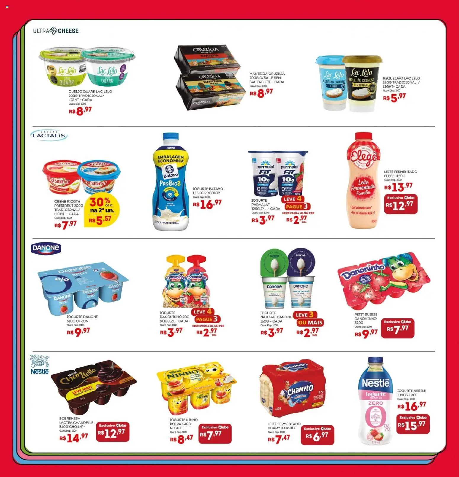 Bistek Supermercados Folheto - válido de 26/08/2026 | Página: 14 | Produtos: Sobremesa, Cama, Leite, Sal