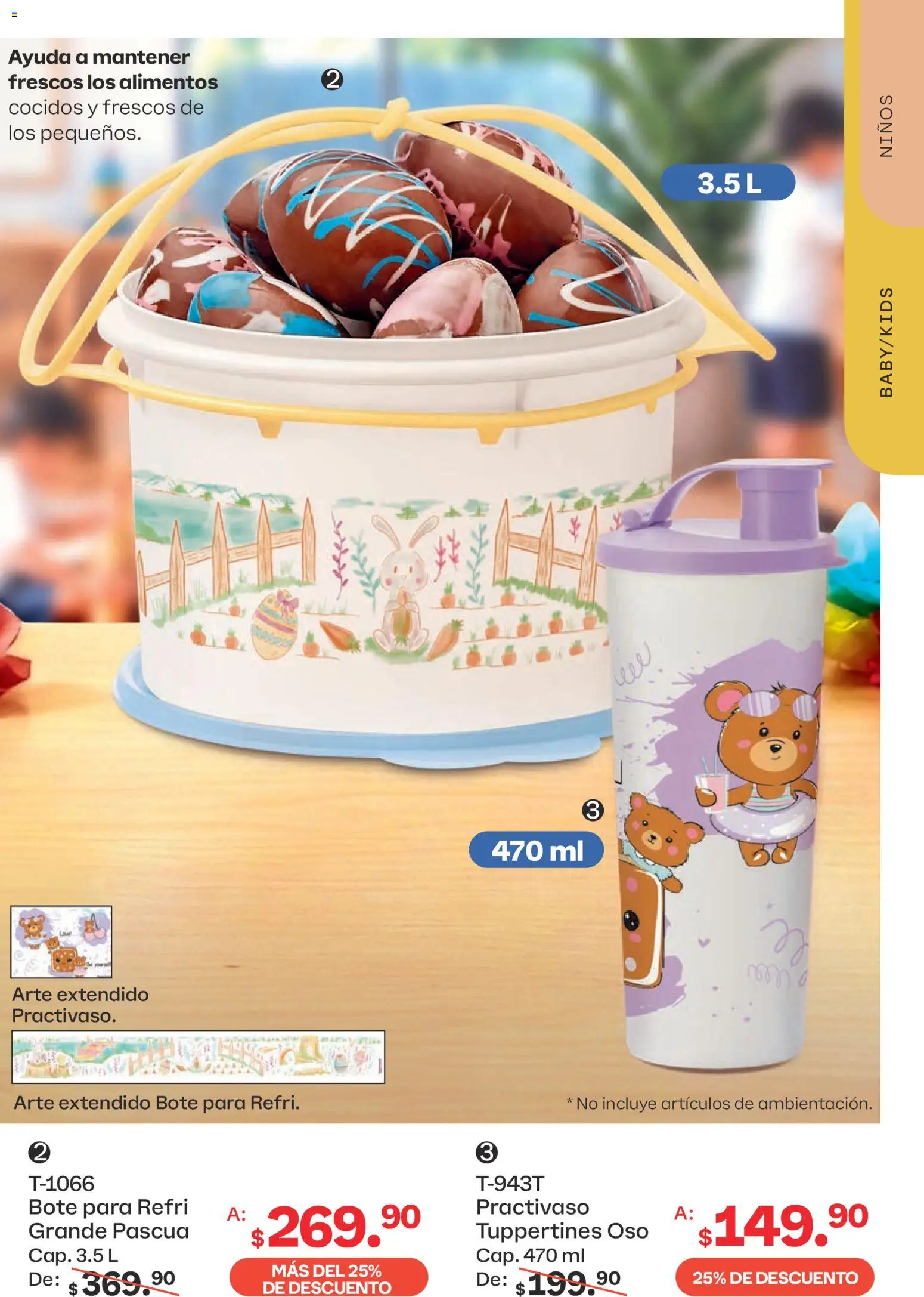 Nuevas ofertas de Tupperware válidas en toda la República Mexicana desde el 10/08/2026. ¡Encuentra las mejores ofertas en Tupperware catálogo! | Página: 87 | Productos: Alimentos