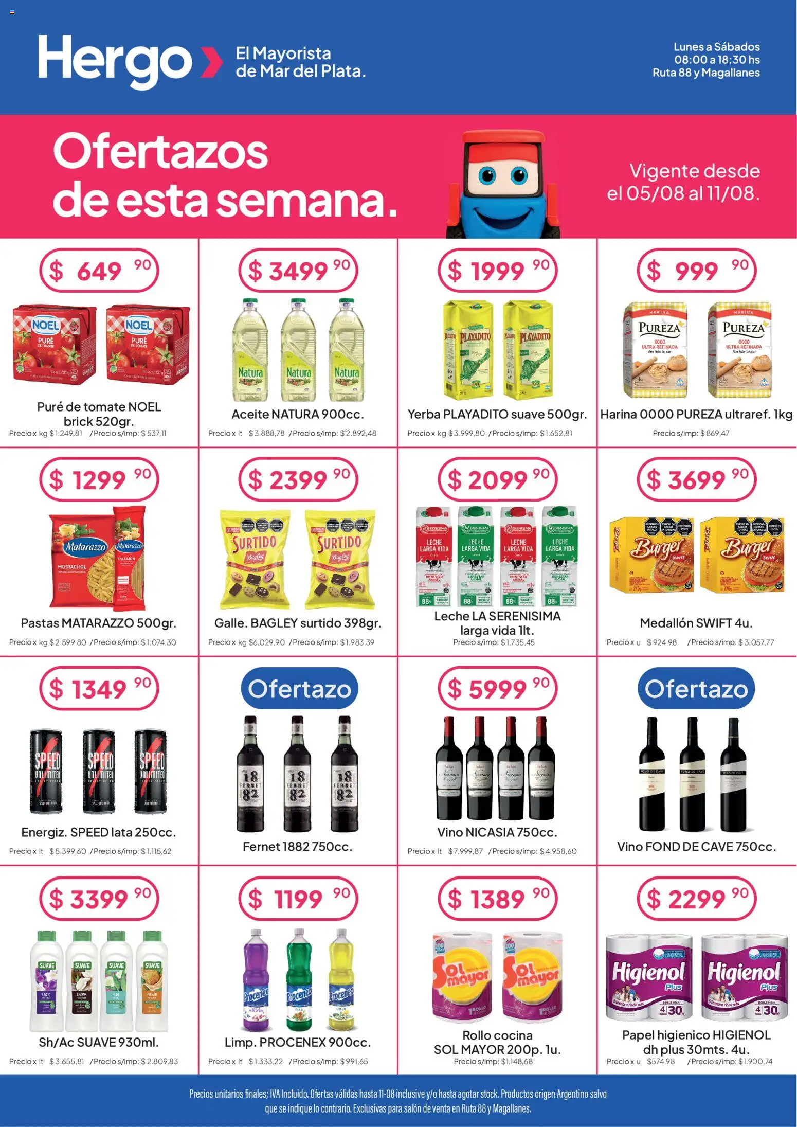 Hergo catálogo │ válido desde el 05/08/2026 | Página: 1 | Productos: Cocina, Yerba, Aceite, Puré