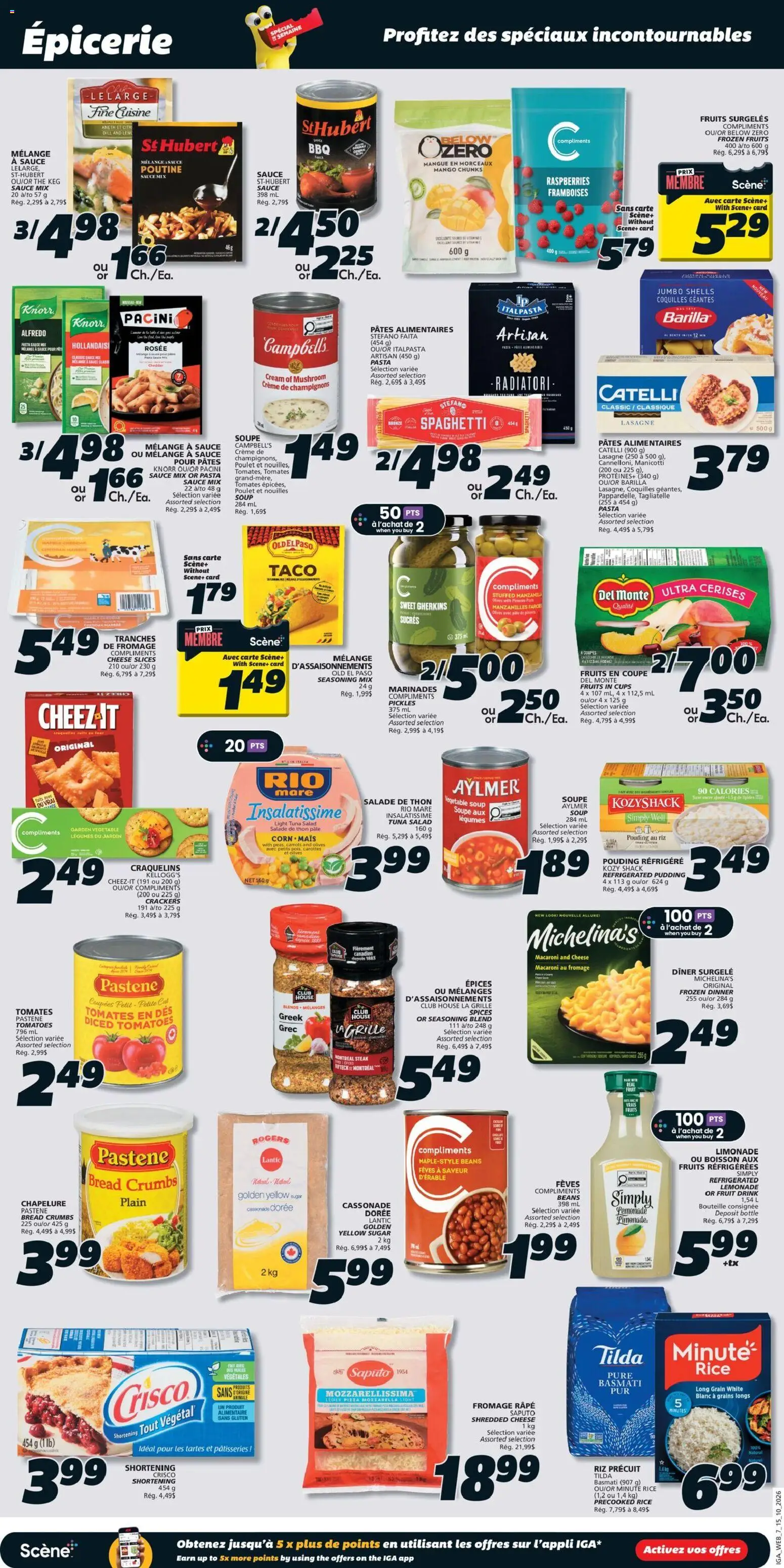 IGA flyer valid from Oct 15, 2026 | Page: 10