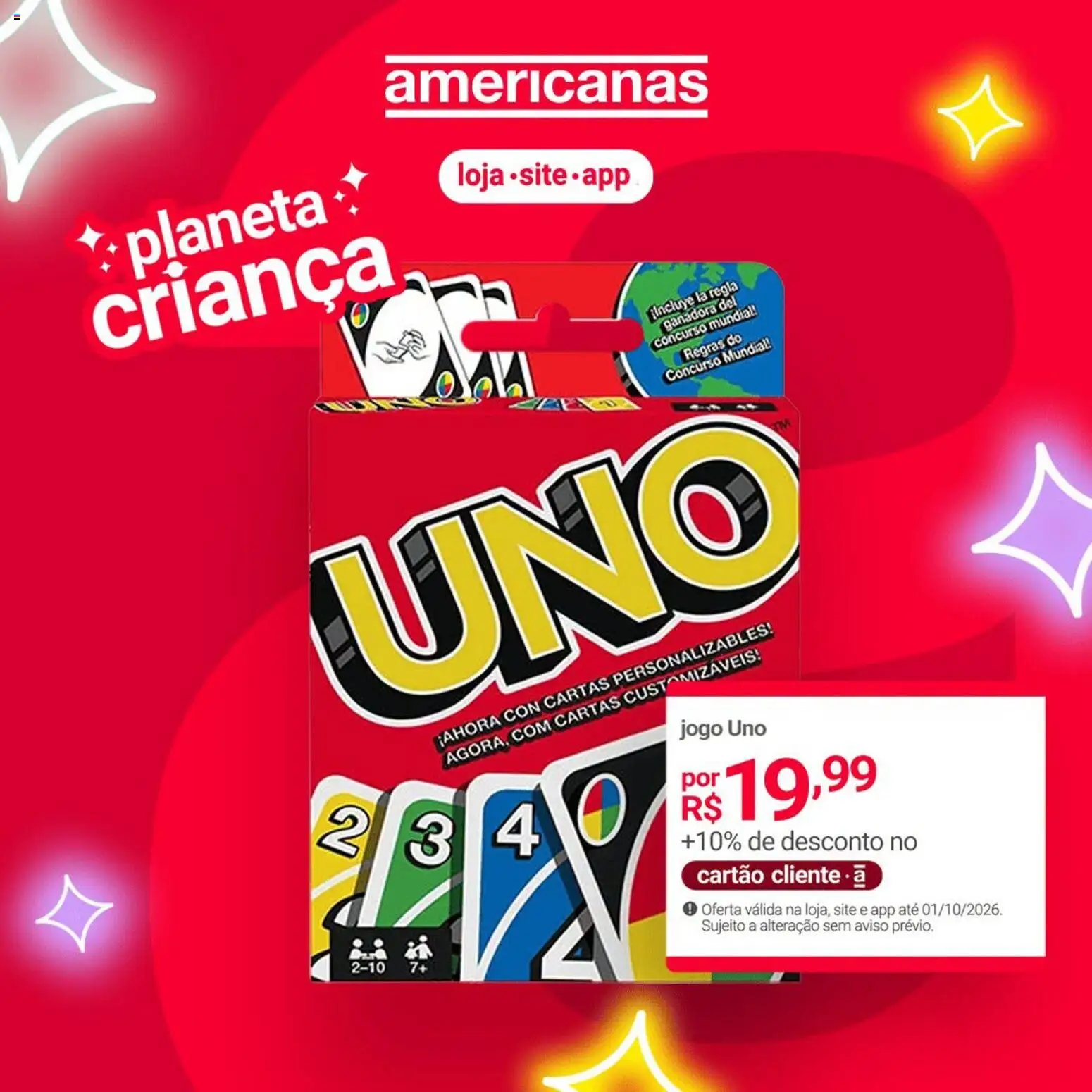 Lojas Americanas Folheto - válido de 24/09/2026 | Página: 1