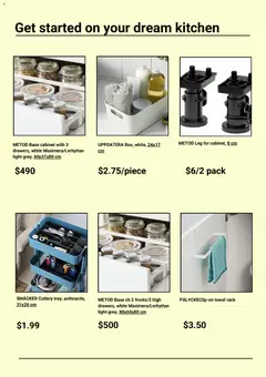 Preview of IKEA catalogue - valid from 03/07/2026 | Page: 2 | Products: Cabinet, Cutlery, Light