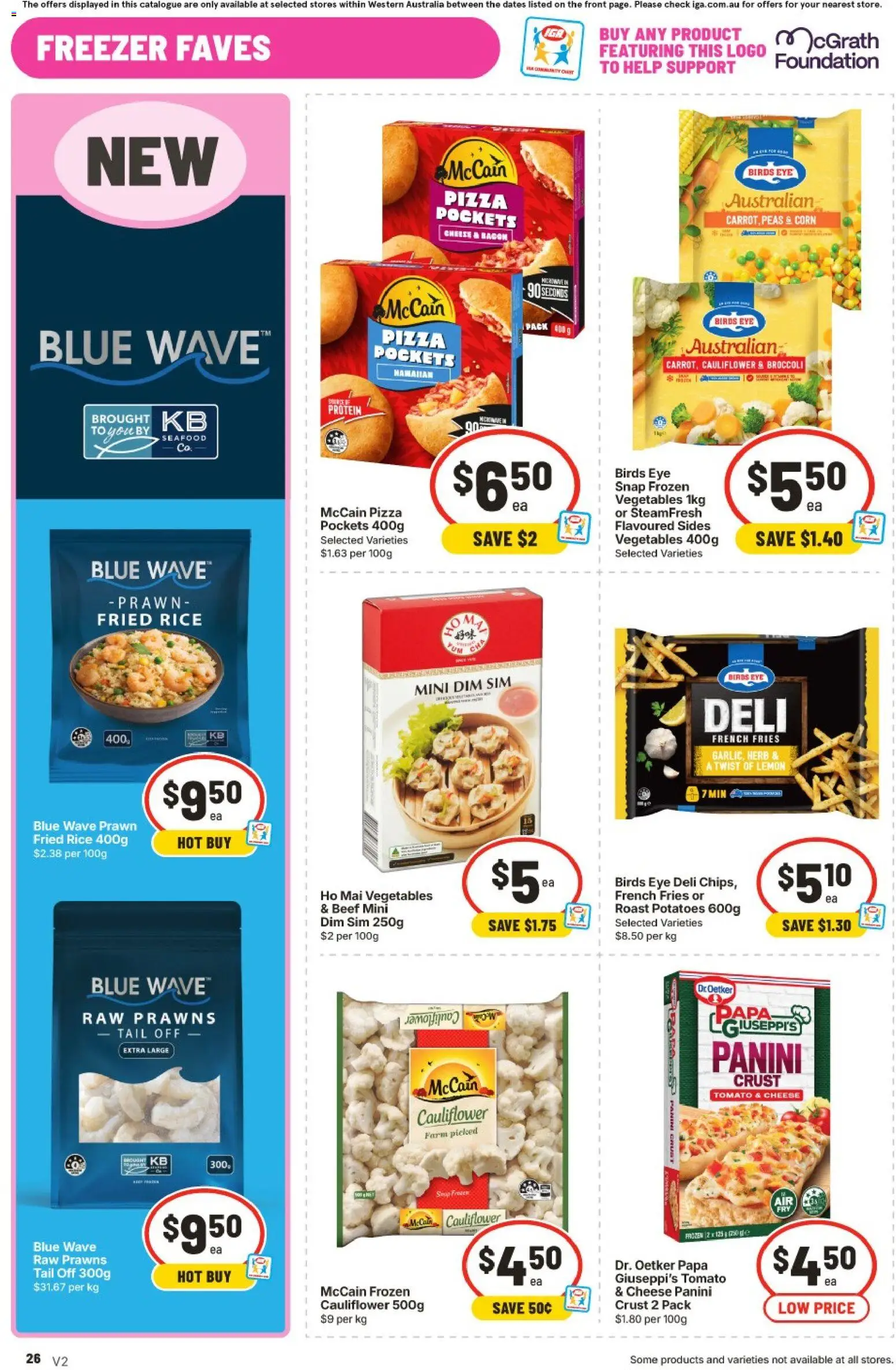 IGA catalogue - valid from 16/09/2026 | Page: 27 | Products: Broccoli, Herb, Vegetables, French fries