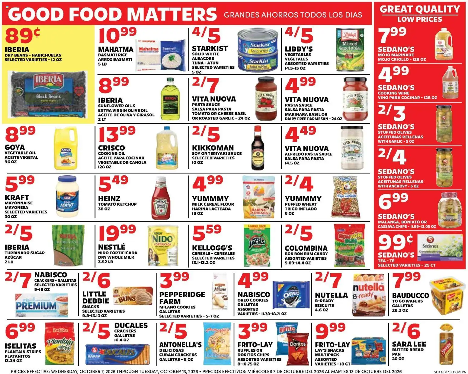 Sedano's Weekly Ad - valid from 10/07/2026 | Page: 6