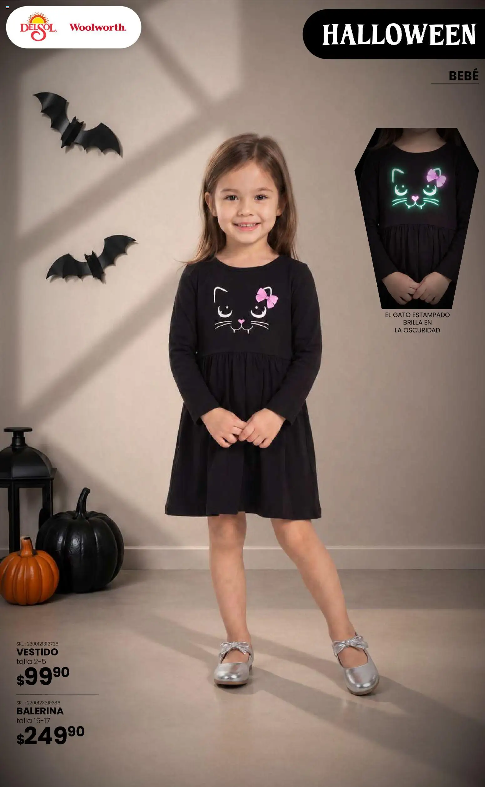 Nuevas ofertas de Del Sol y Woolworth válidas en toda la República Mexicana desde el 22/10/2026. ¡Encuentra las mejores ofertas en Del Sol y Woolworth catálogo Halloween! | Página: 23