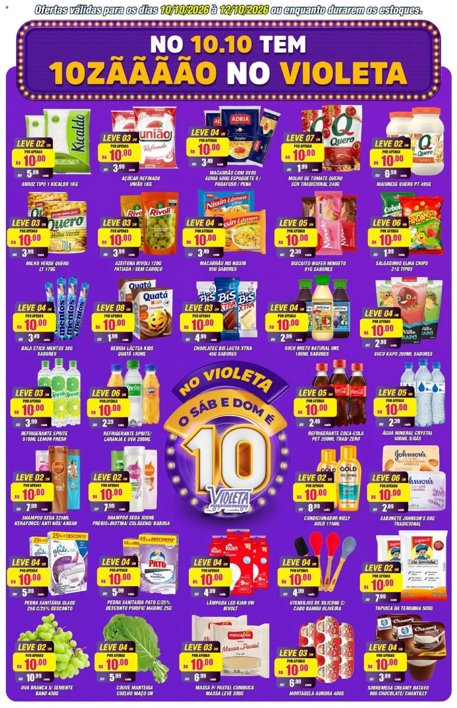 Violeta Supermercados Folheto - válido de 10/10/2026 | Página: 3