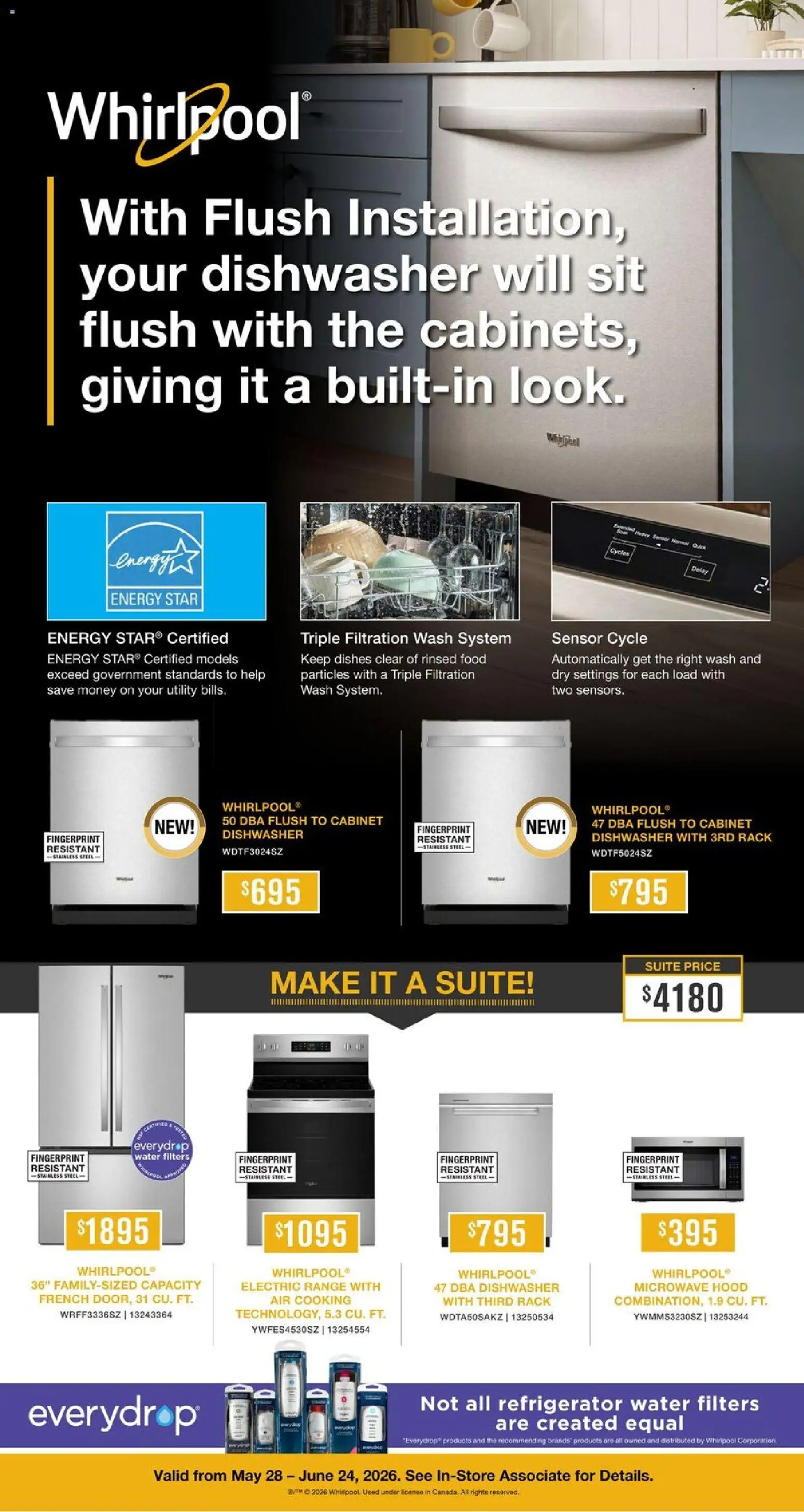 Leon's flyer valid from 11.06.2026 | Page: 5 | Products: Refrigerator, Dishwasher, Cabinet