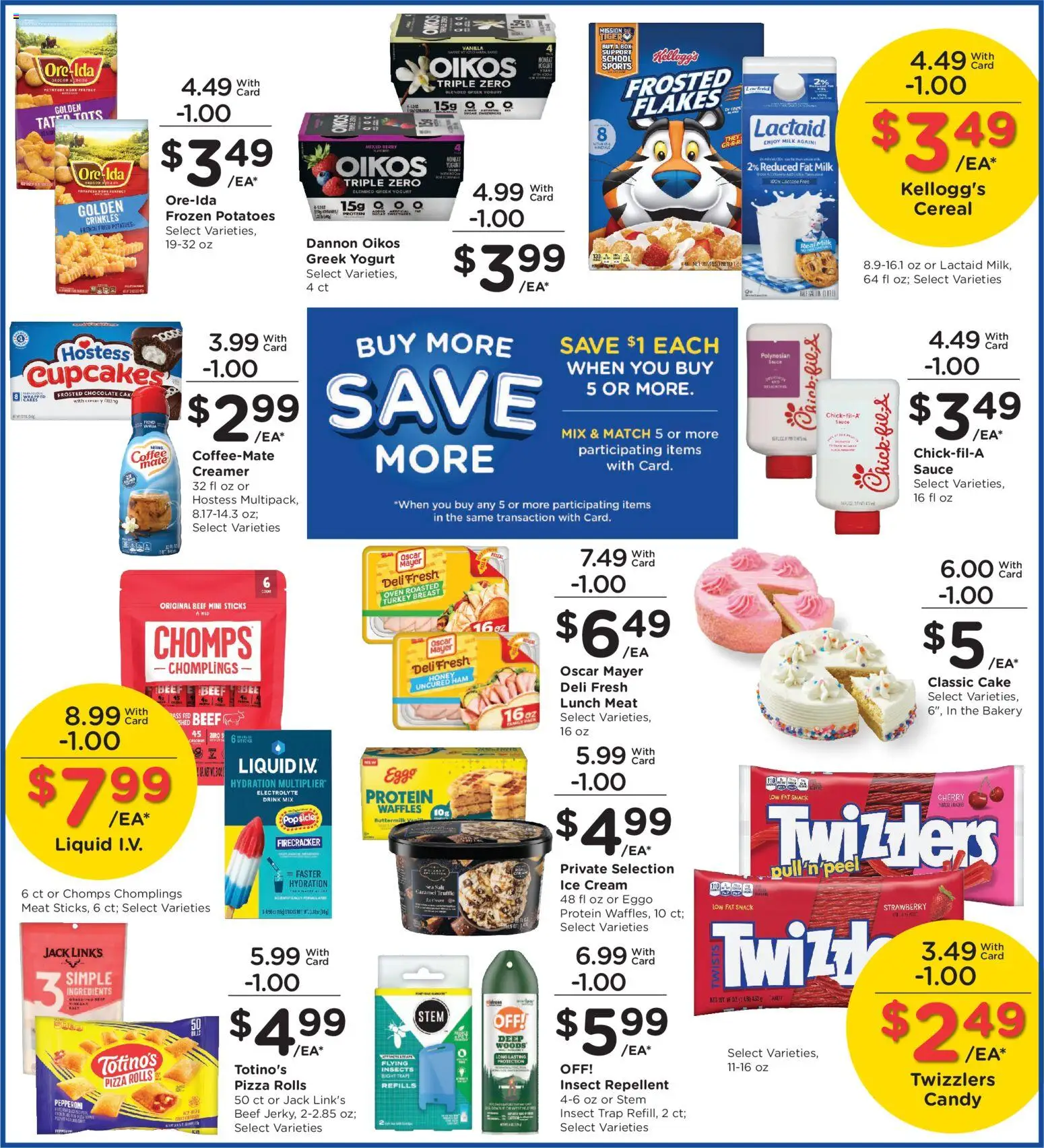 Fry's Food Weekly Ad - valid from 07/01/2026 | Page: 10 | Products: Box, Ham, Pizza, Beef