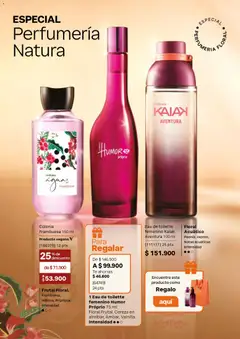 Natura catálogo ciclo 07 -  Vista previa de la revista de la tienda Natura valido desde el 08.04.2026 | Página: 60 | Productos: Té, Eau de toilette