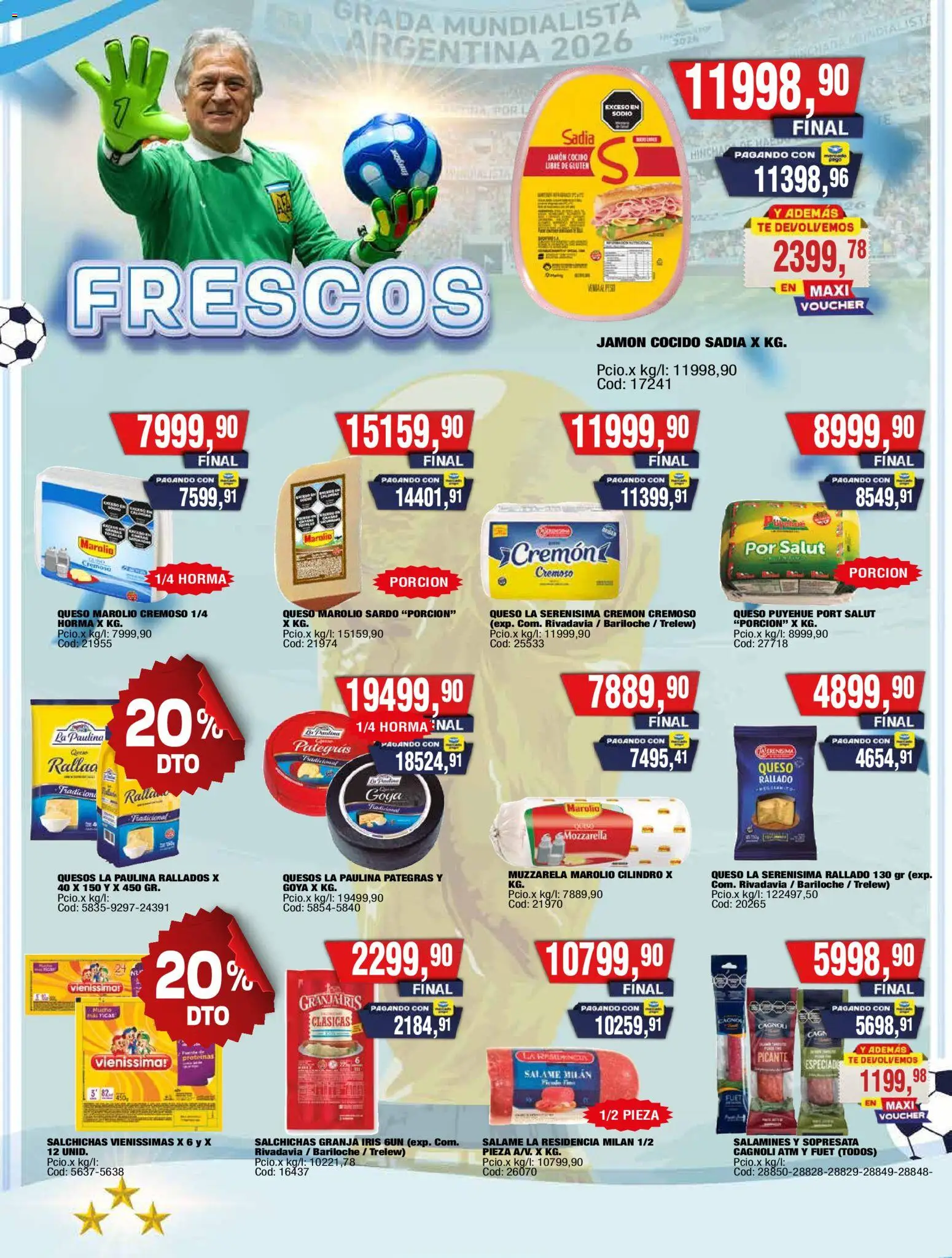 Maxiconsumo ofertas │ válido desde el 15.06.2026 | Página: 16 | Productos: Jamón cocido, Queso, Jamón, Té