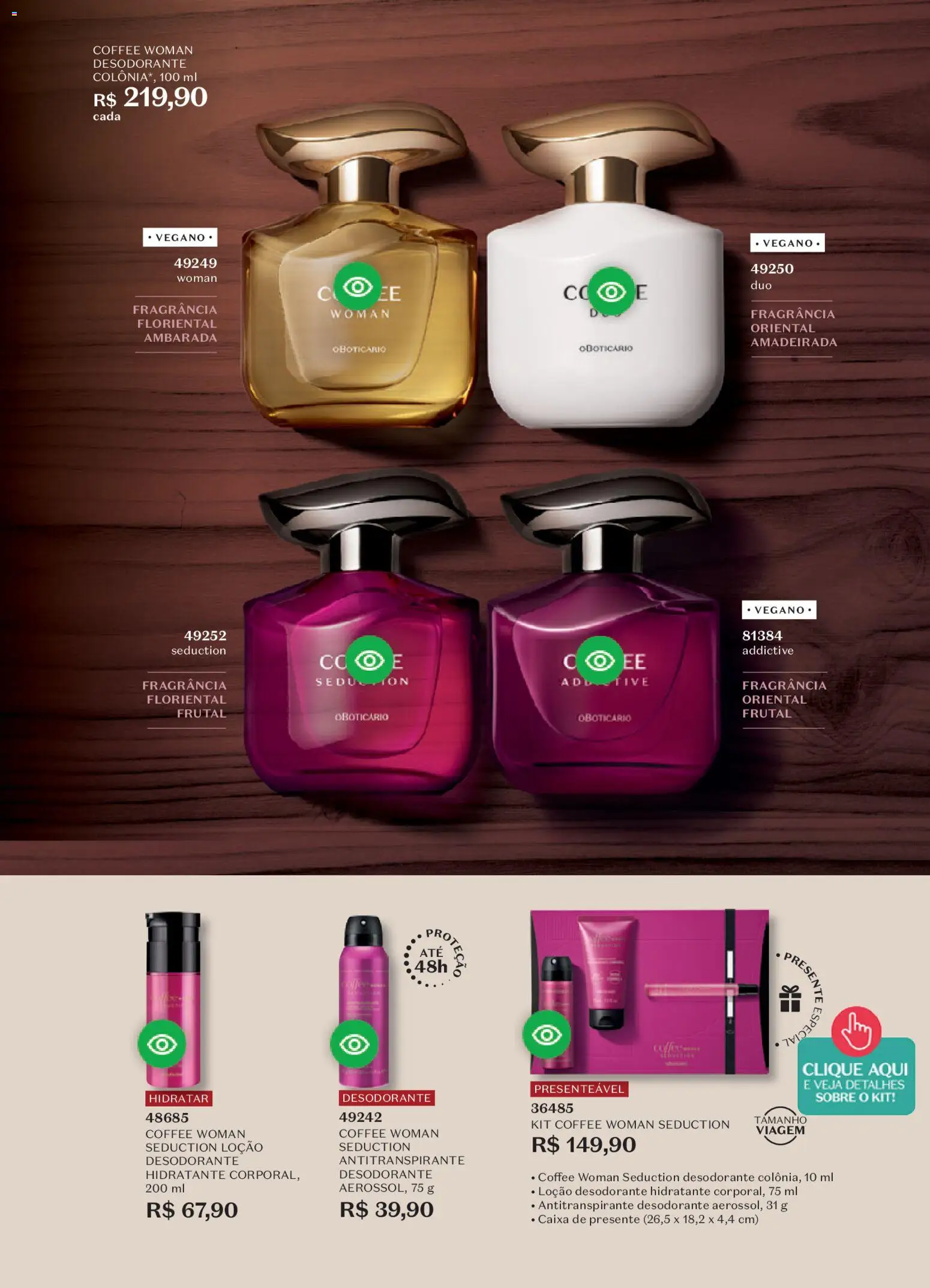 O Boticário Folheto - válido de 13.04.2026 | Página: 61 | Produtos: Fragrância, Desodorante, Caixa