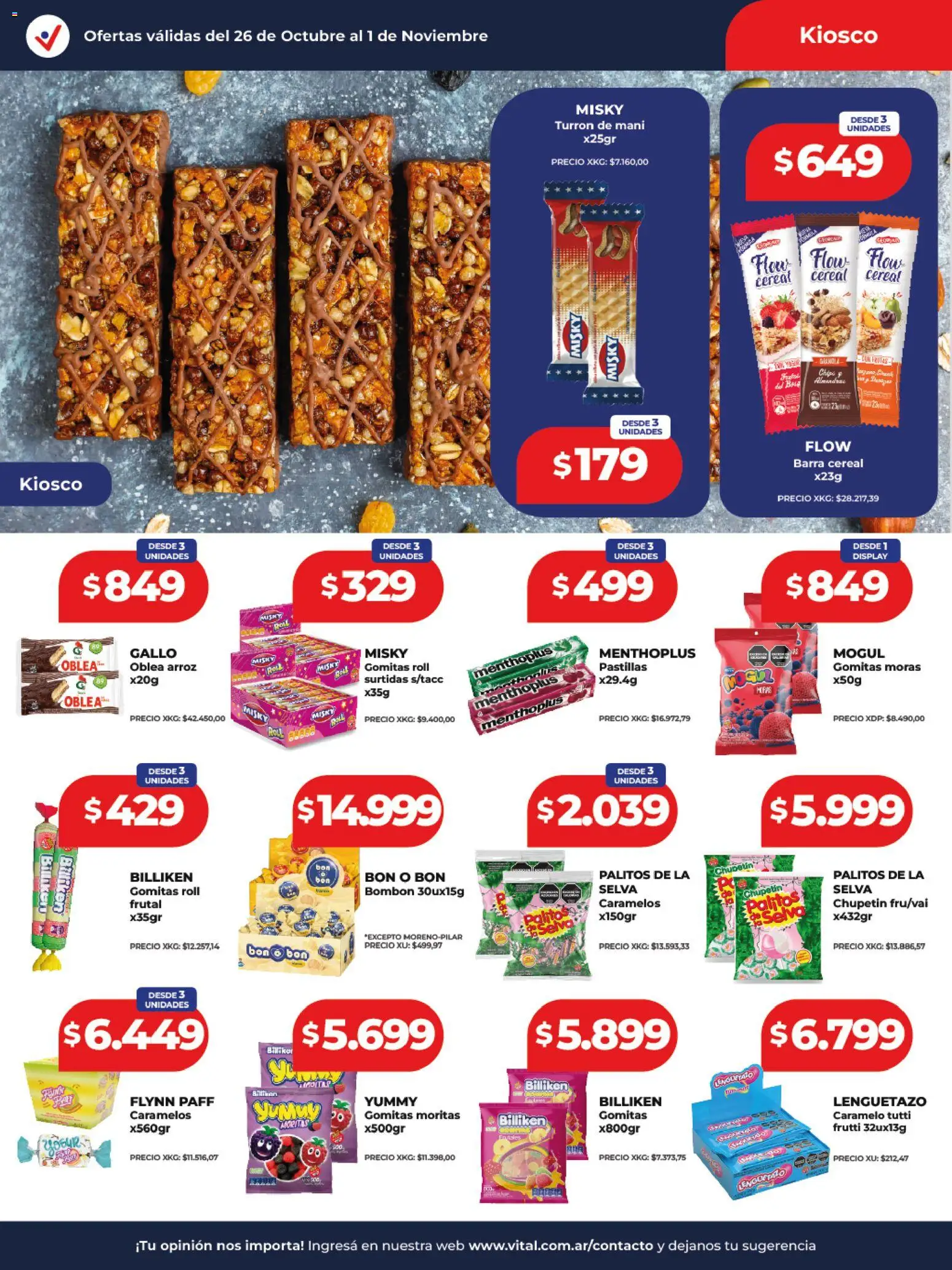 Vital - Ofertas │ válido desde el 26/10/2026 | Página: 23