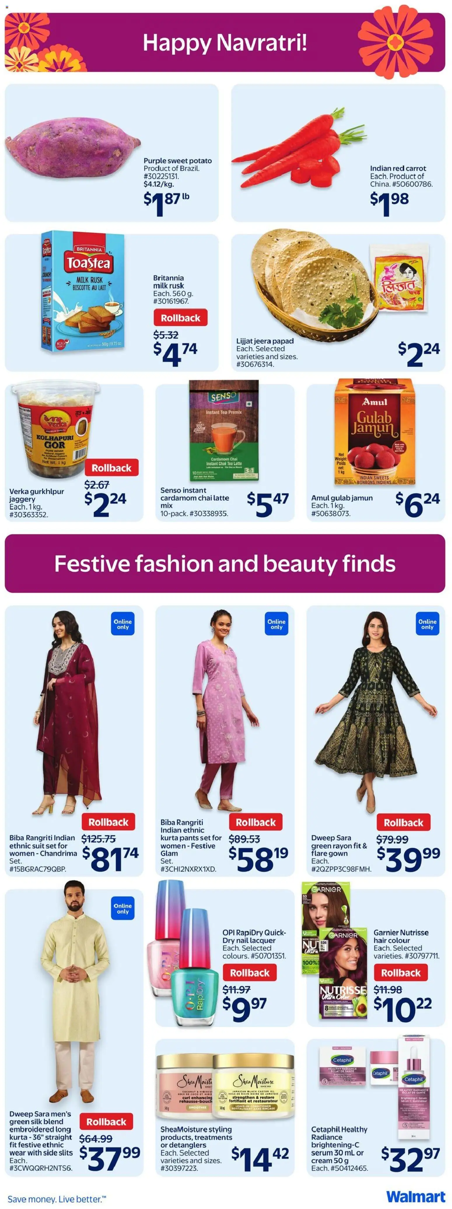 Walmart flyer valid from Oct 1, 2026 | Page: 10