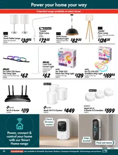 Preview of Bunnings D.I.Y. Made Easy - valid from 01/07/2026 | Page: 20 | Products: Light, Pendant, Doorbell, Floor lamp
