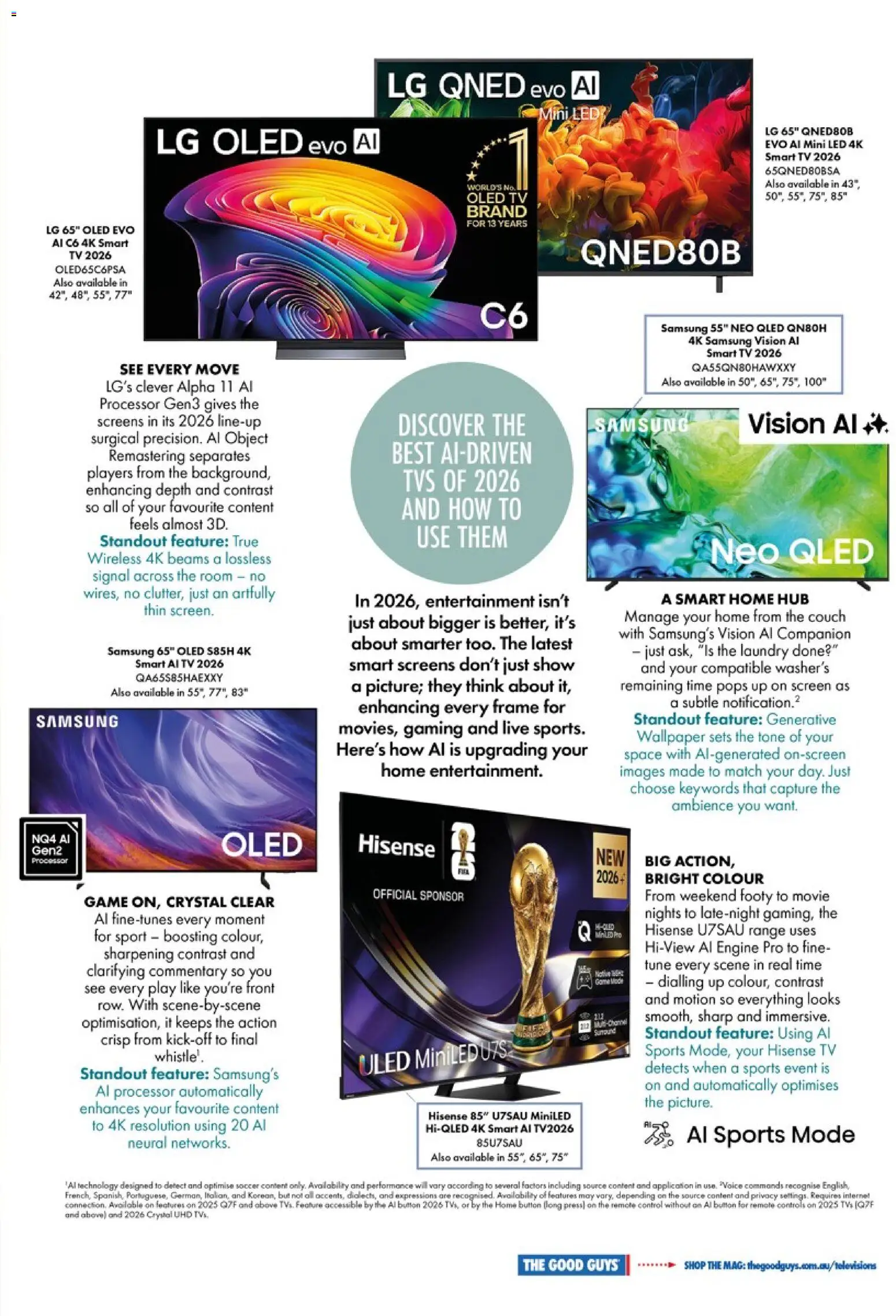 The Good Guys catalogue - valid from 10.05.2026 | Page: 21 | Products: Laundry, Remote control, Smart tv, Press