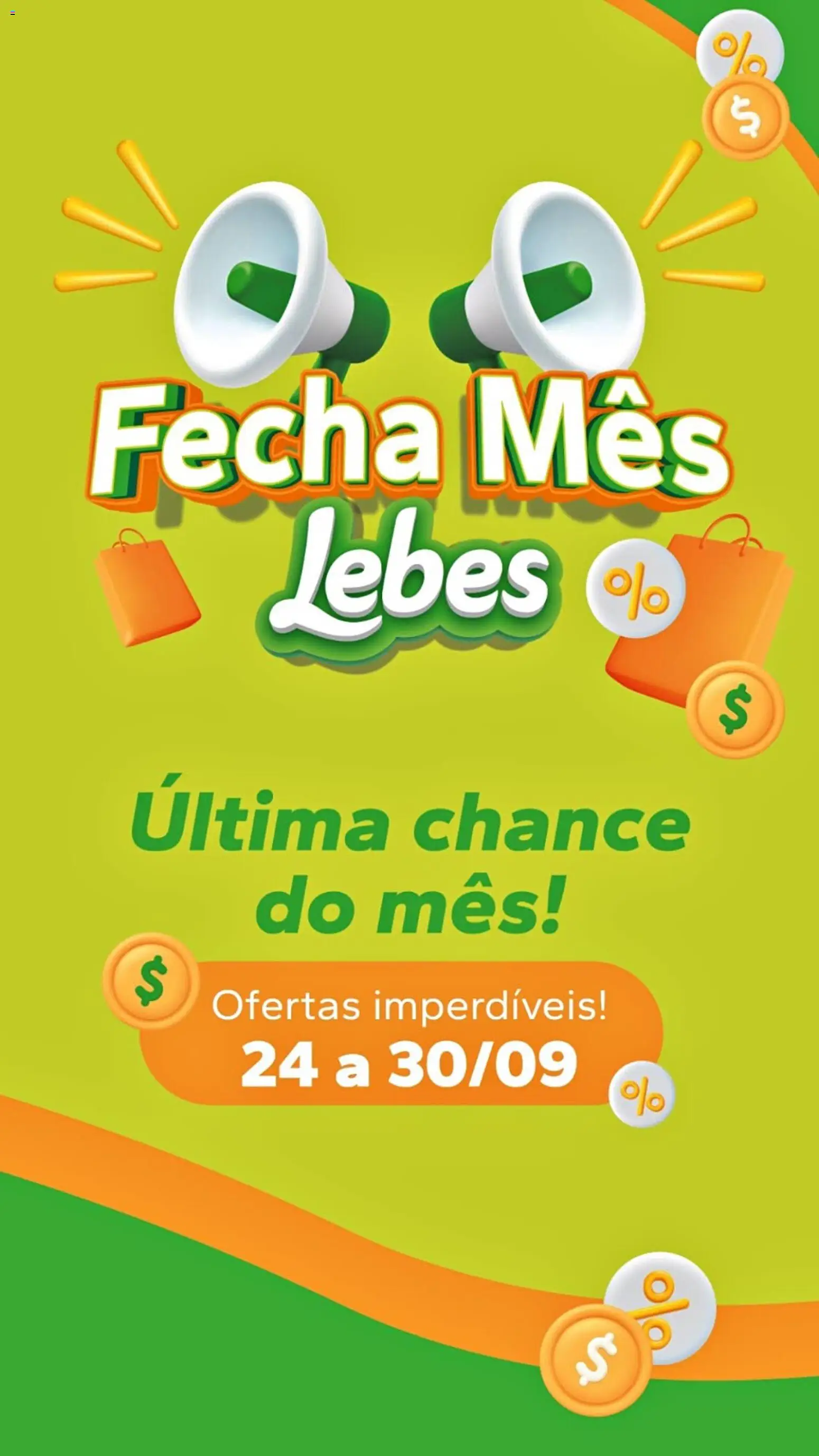 Lebes ofertas Fecha Mês Quinta-feira 24 Setembro