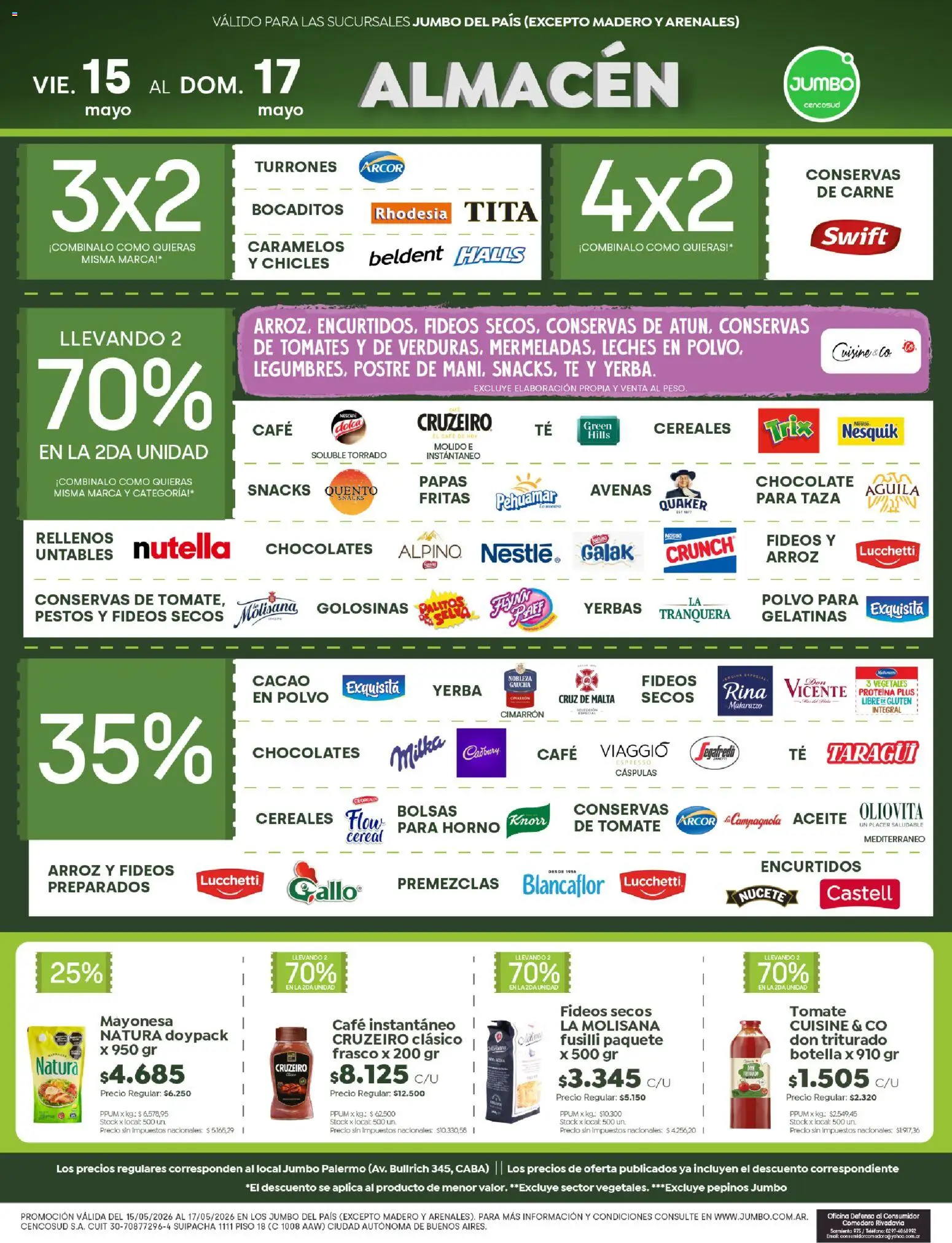 Jumbo ofertas │ válido desde el 15.05.2026 | Página: 2 | Productos: Polvo, Taza, Frasco, Tomates