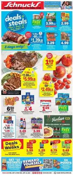 Preview of Schnucks weekly ads valid from 09/16/2026