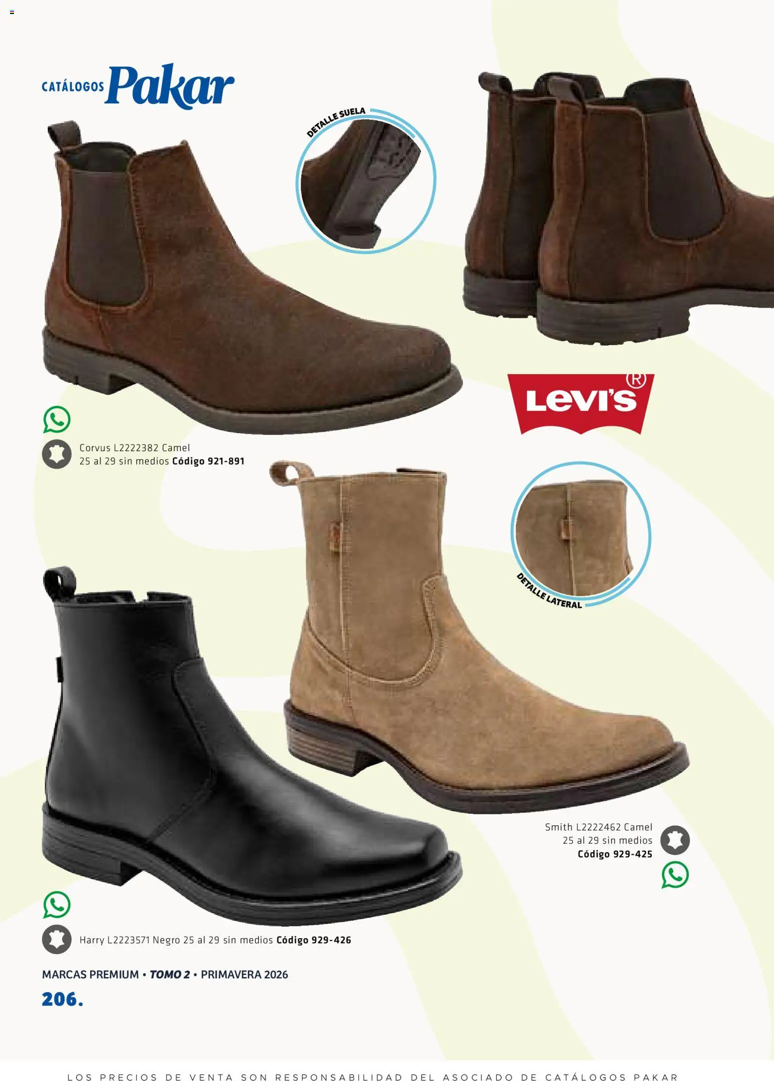 Nuevas ofertas de SC Pakar válidas en toda la República Mexicana desde el 27/02/2026. ¡Encuentra las mejores ofertas en SC Pakar catálogo Premium Men Tomo 2! | Página: 206