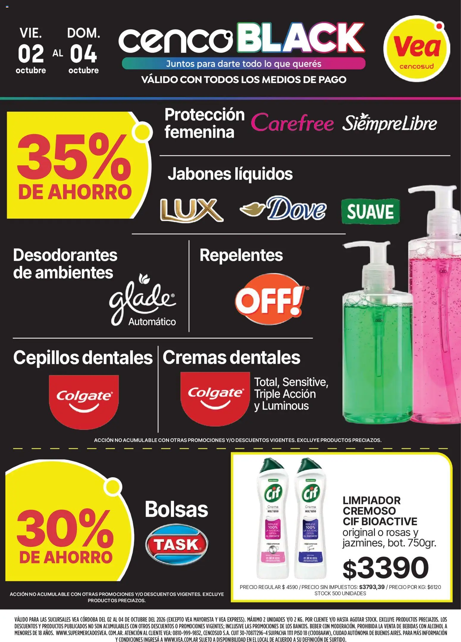 Vea - CENCOBLACK | Córdoba │ válido desde el 02/10/2026 | Página: 6