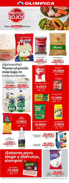 Olímpica catálogo -  Vista previa de la revista de la tienda Olímpica valido desde el 18/07/2026