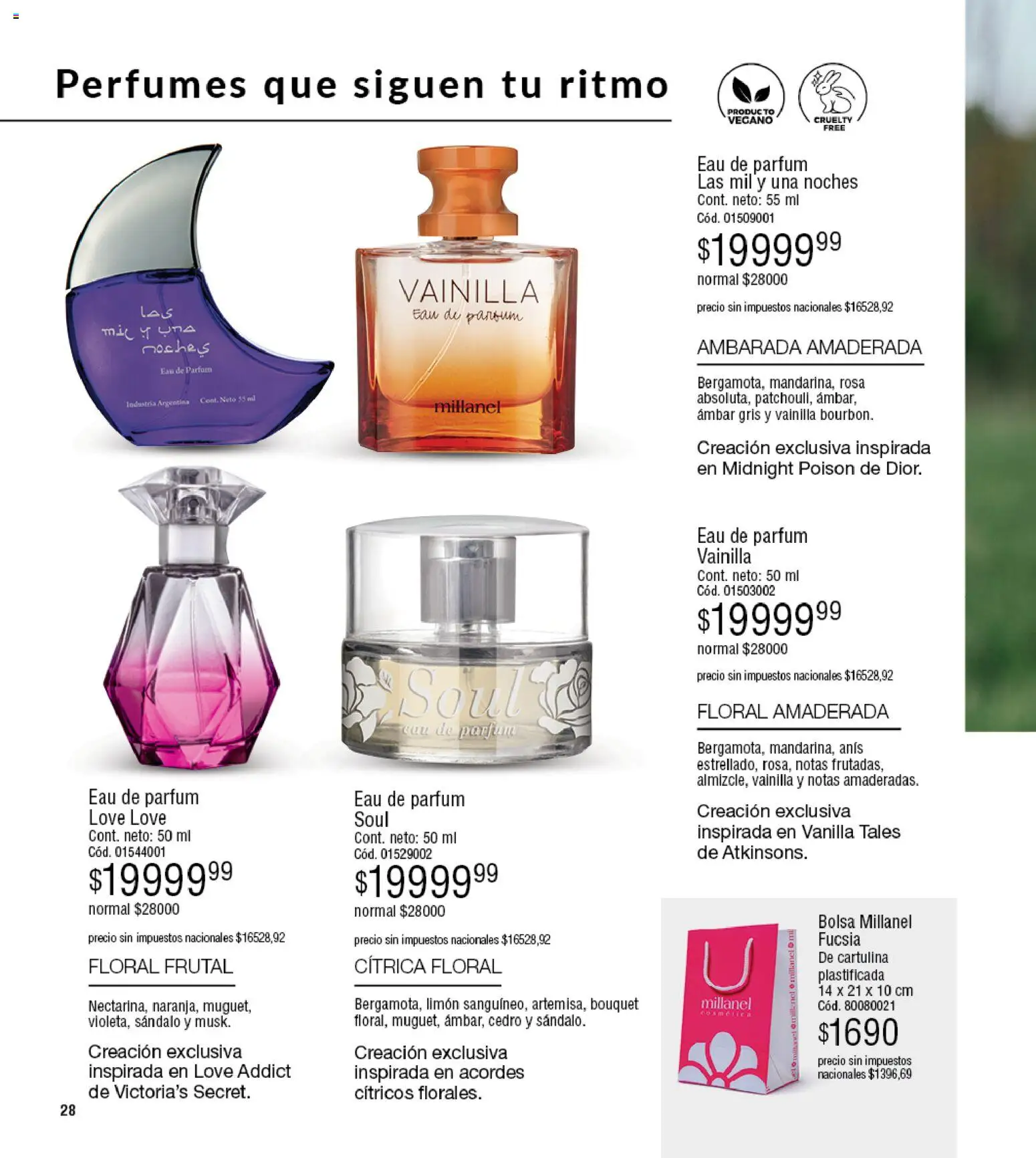 Millanel - Catálogo │ válido desde el 27.04.2026 | Página: 28 | Productos: Bolsa, Limón