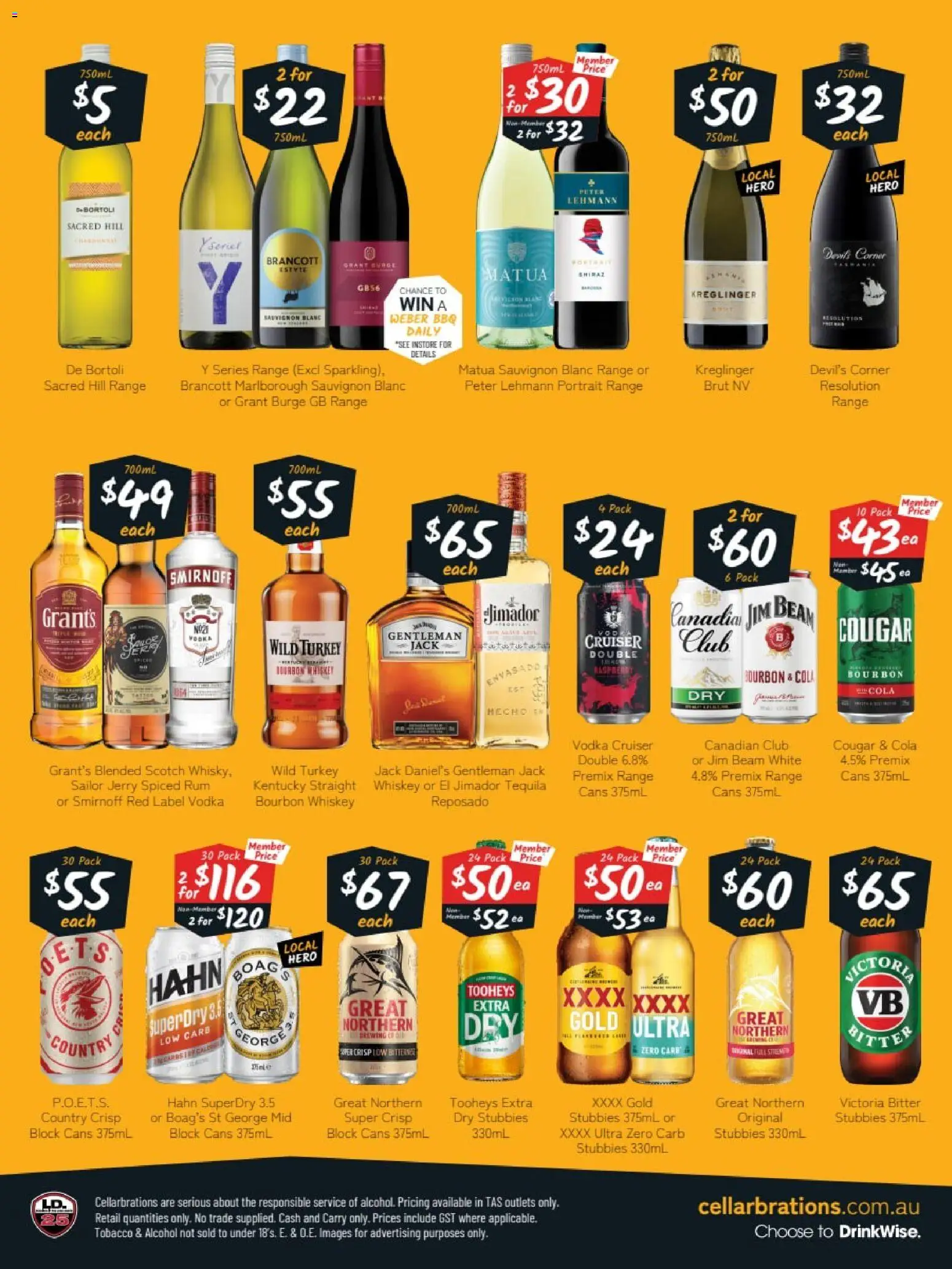 Cellarbrations catalogue - valid from 18.05.2026 | Page: 2 | Products: Vodka, Whiskey, Rum, Raspberry