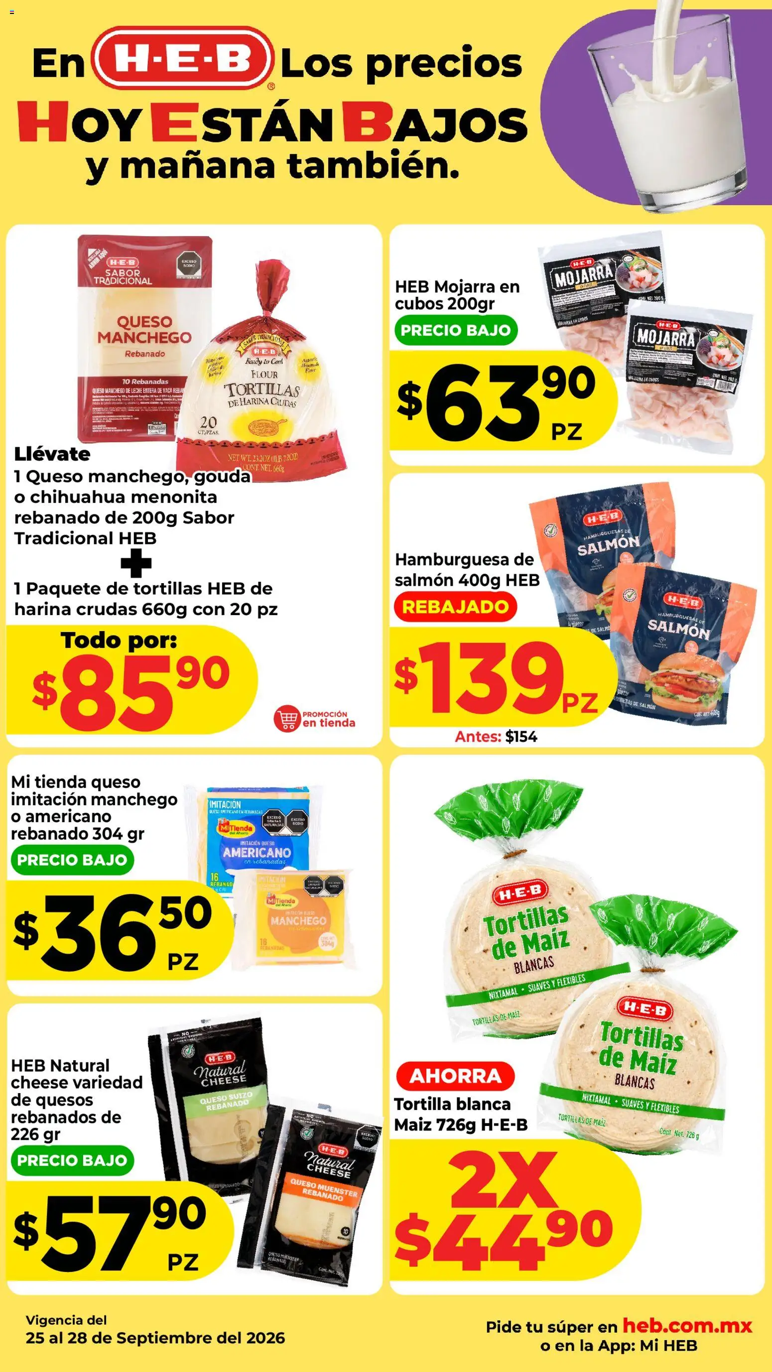 Nuevas ofertas de H-E-B válidas en toda la República Mexicana desde el 25/09/2026. ¡Encuentra las mejores ofertas en H-E-B folleto! | Página: 5