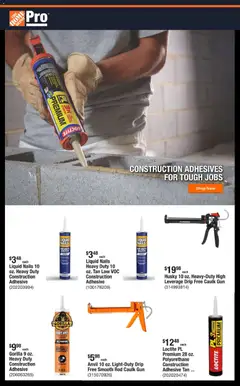 Preview of Home Depot weekly ads valid from 06/22/2026