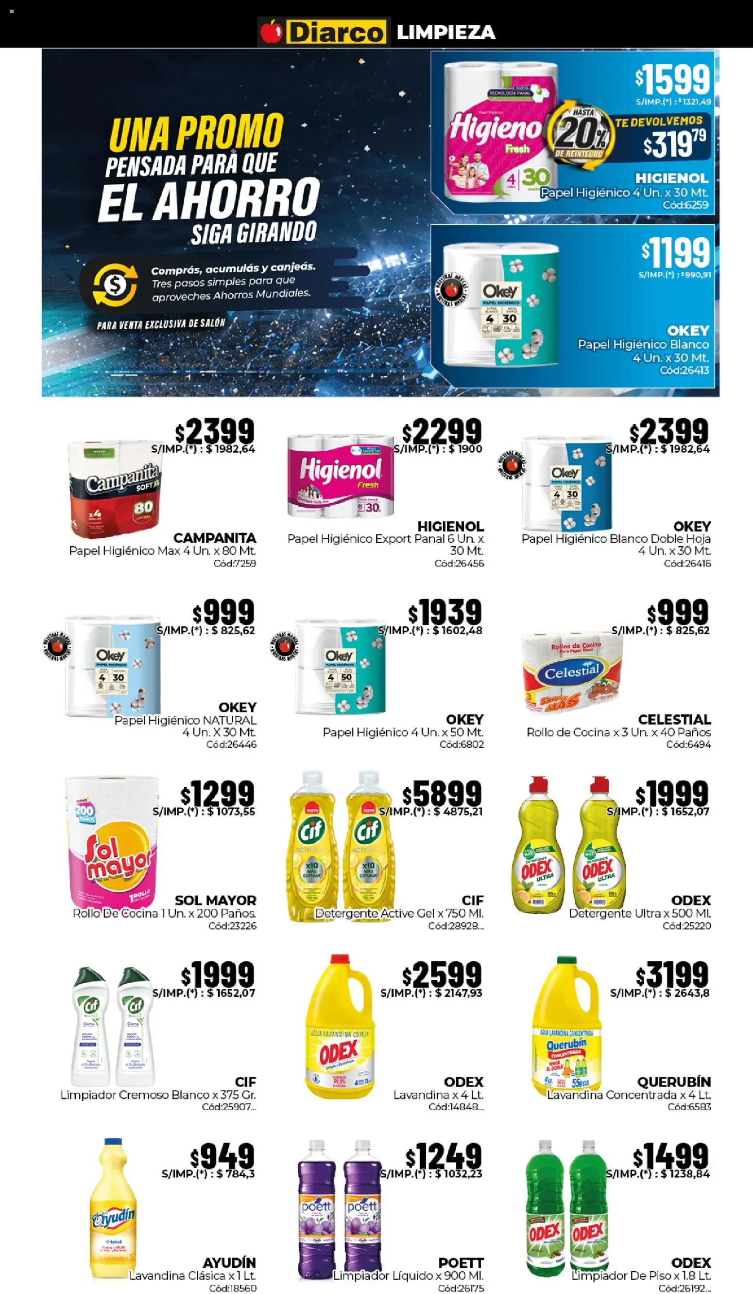 Diarco - Ahorros Mundiales │ válido desde el 22/06/2026 | Página: 15