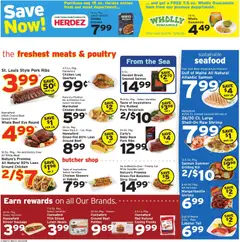 Preview of Hannaford weekly ads valid from 03.05.2026 | Page: 2 | Products: Pork, Beef, Seafood, Poultry
