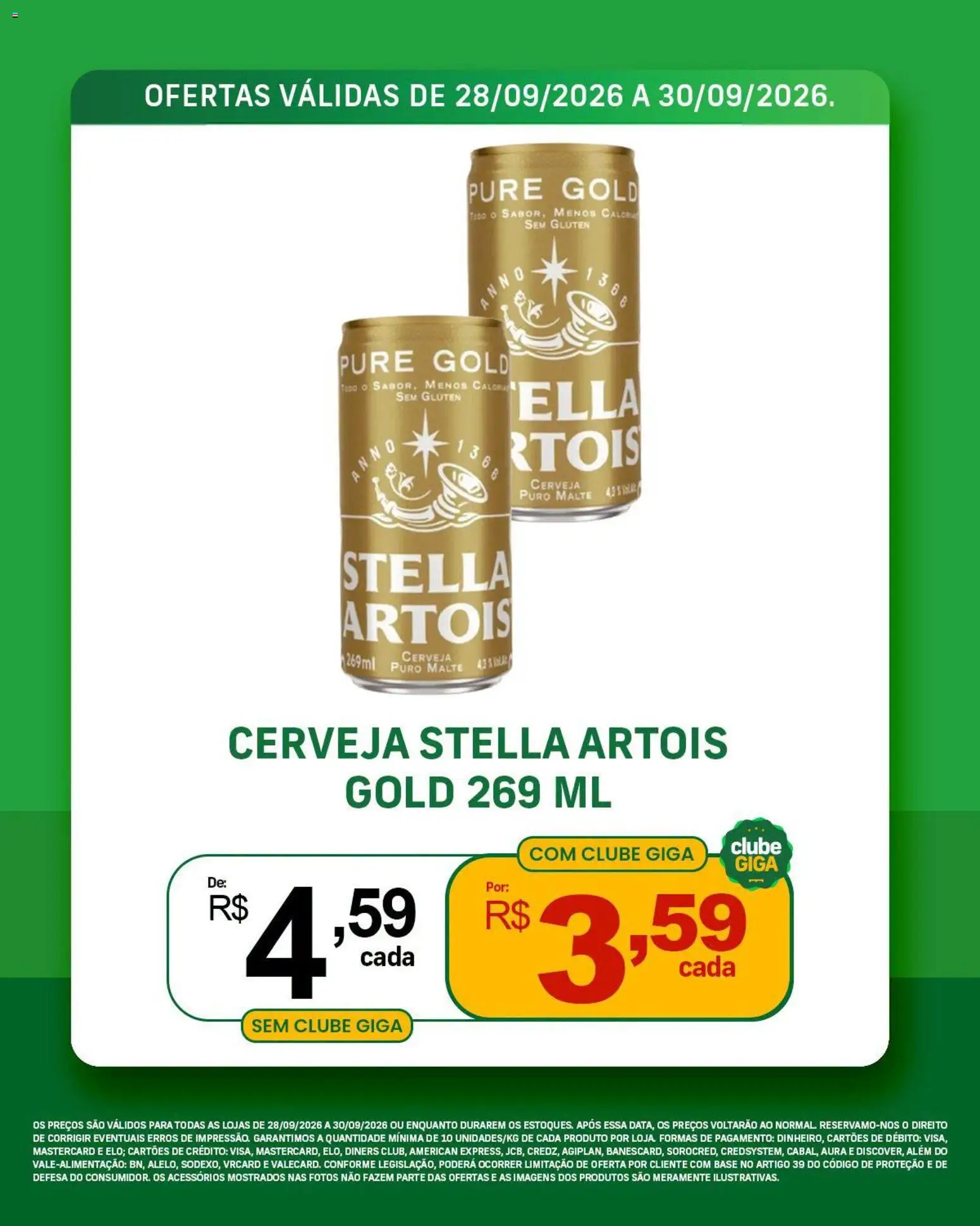 GIGA Atacado Folheto - válido de 28/09/2026 | Página: 8 | Produtos: Cerveja, Base
